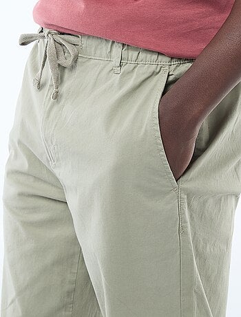 Pantalone regular in twill