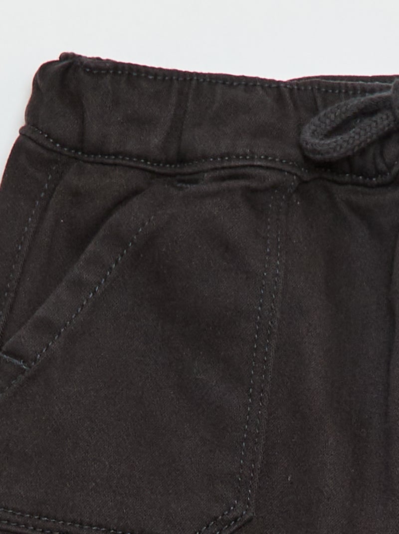 Pantalone relax fit Nero - Kiabi