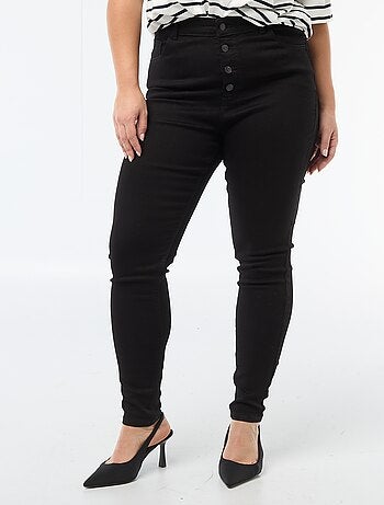 Pantaloni skinny a vita molto alta - L30