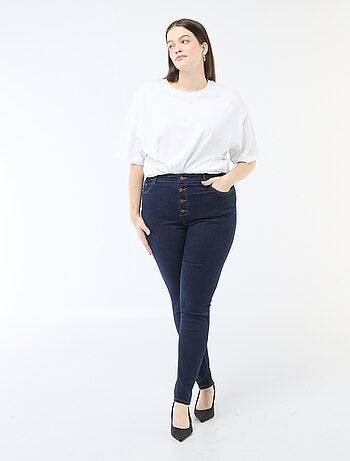 Pantaloni skinny a vita molto alta - L32