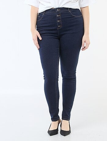Pantaloni skinny a vita molto alta - L32