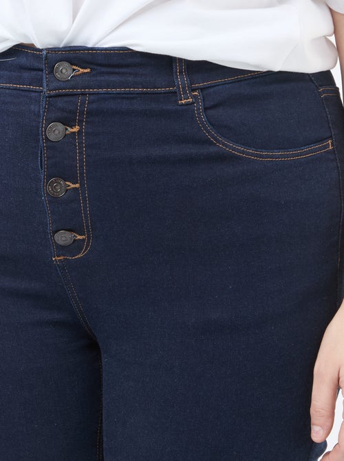 Pantalone skinny a vita altissima - L32 - Kiabi