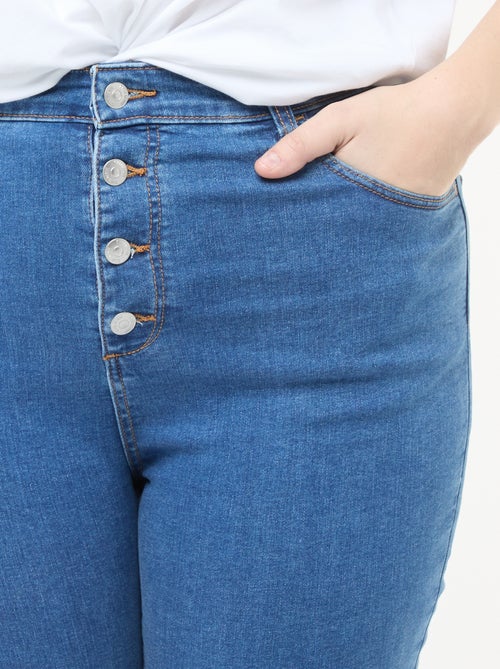 Pantalone skinny a vita altissima - L34 - Kiabi