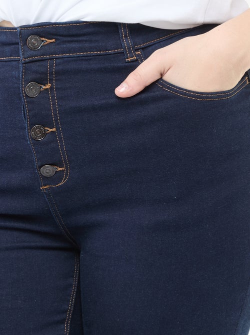 Pantalone skinny a vita altissima - L34 - Kiabi