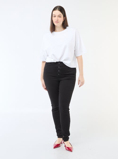 Pantalone skinny a vita altissima - L34 - Kiabi