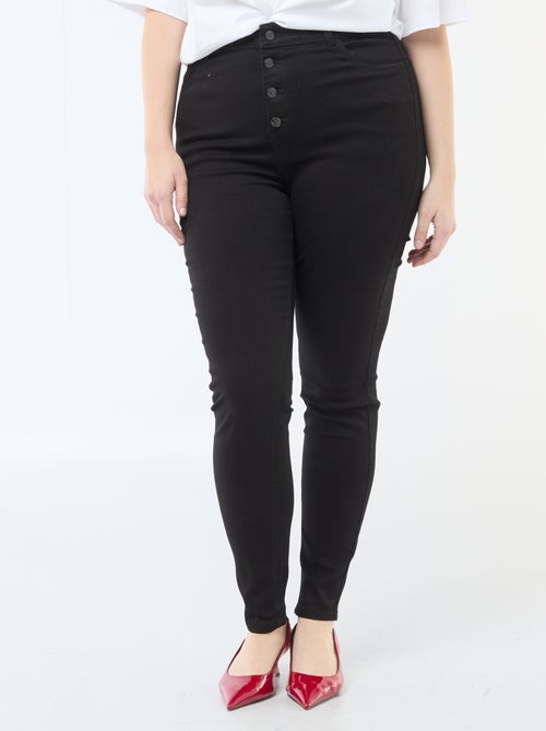 Pantalone skinny a vita altissima - L34 - Kiabi