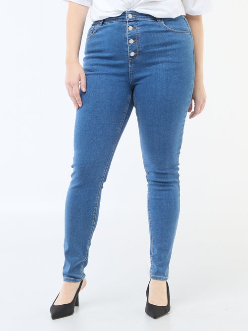 Pantalone skinny a vita molto alta - L28 - Kiabi