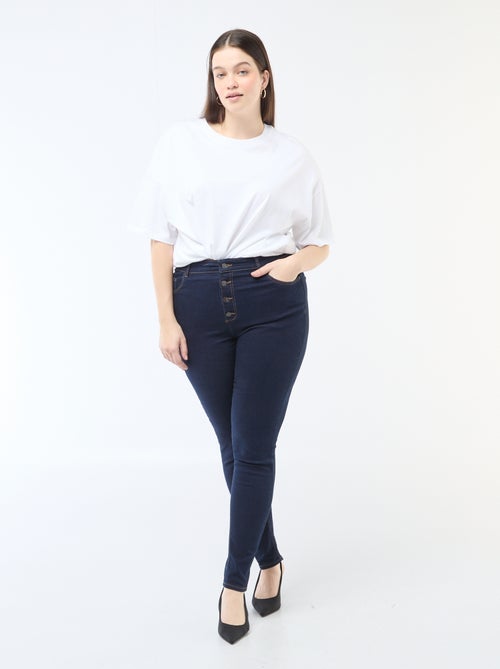 Pantalone skinny a vita molto alta - L28 - Kiabi