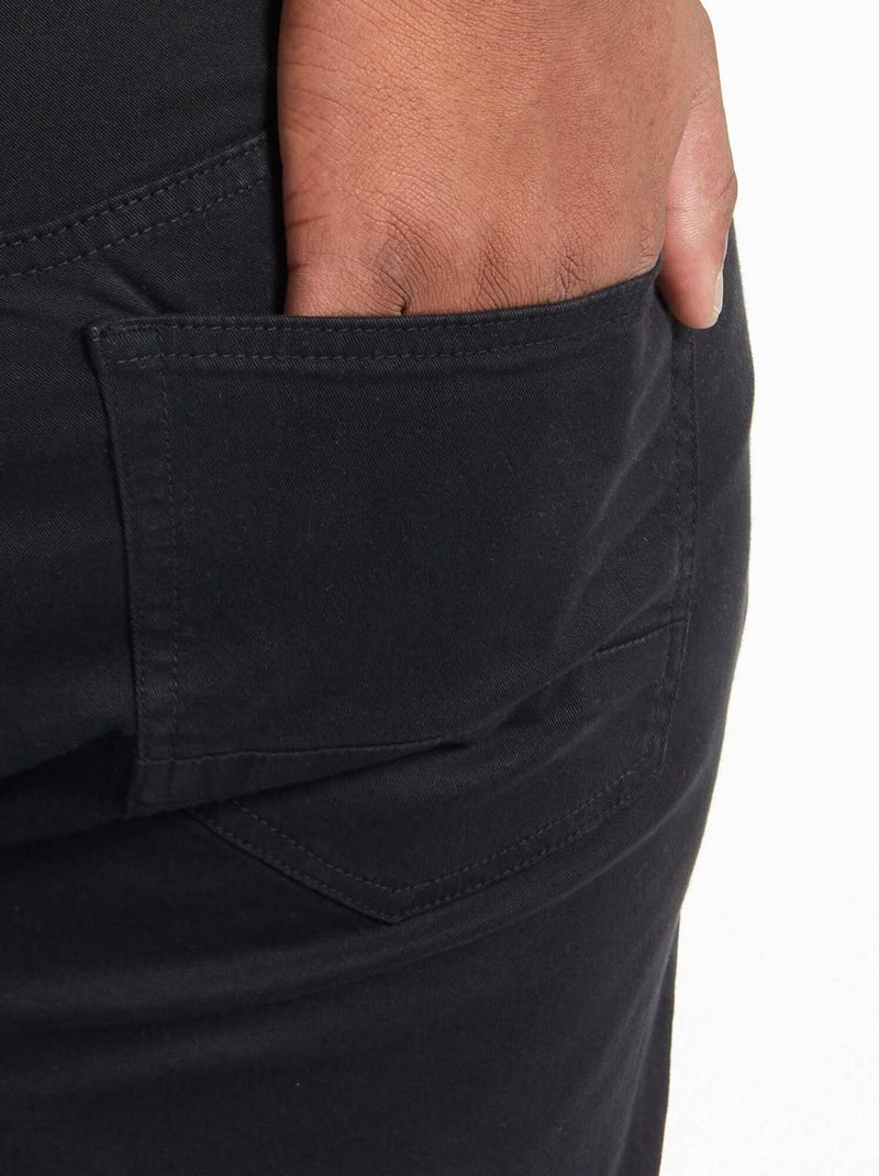 Pantalone slim - L32 nero - Kiabi