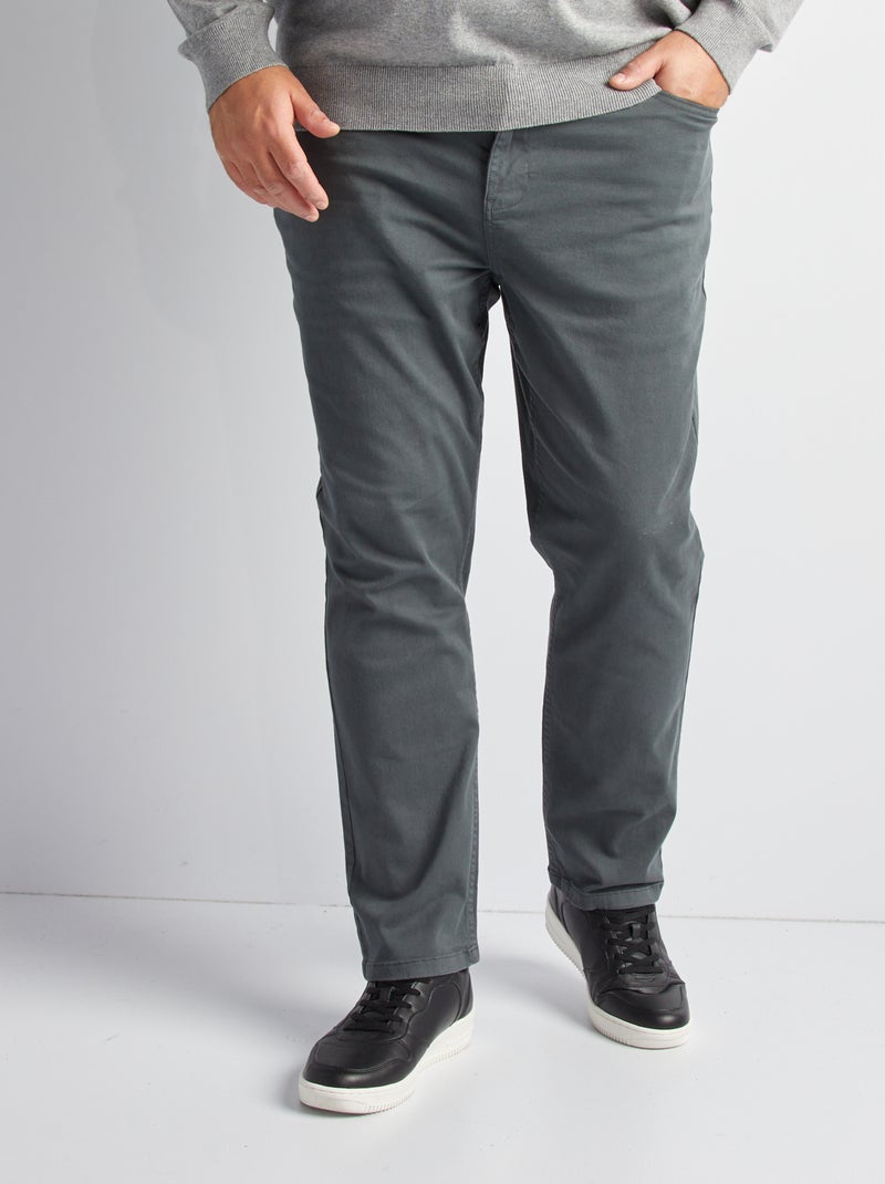 Pantalone slim - L32 VERDE - Kiabi