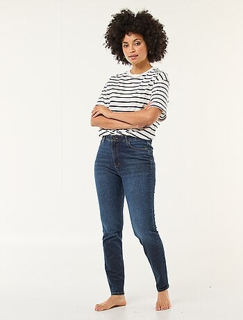 Pantalone slim in denim - L30