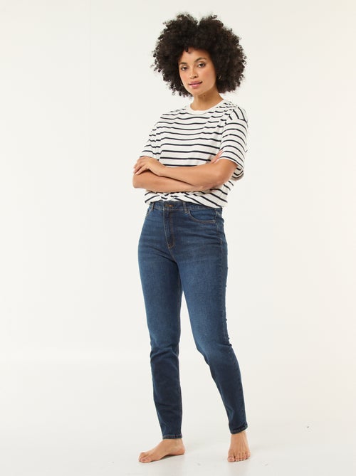 Pantalone slim in denim - L30 - Kiabi Pantalone slim in denim - L30 - Kiabi