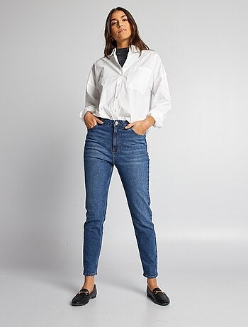 Pantalone slim in denim - L30