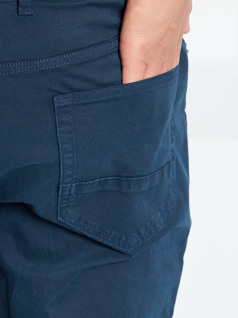 Pantalone slim L36 +1m90 BLU - Kiabi