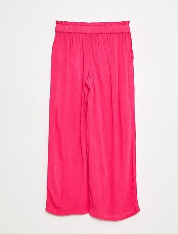 Pantaloni smart leggeri wax