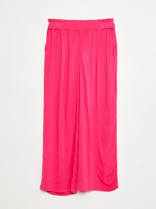 Pantalone smart leggero tinta unita - Kiabi