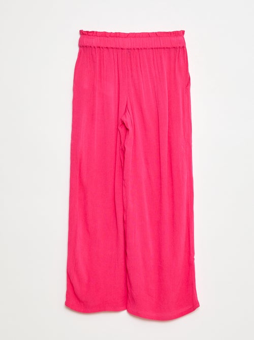 Pantalone smart leggero tinta unita - Kiabi