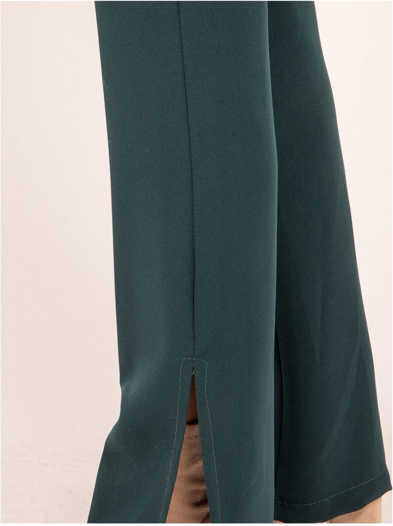 Pantalone svasato EGWEN Verde foresta - Kiabi