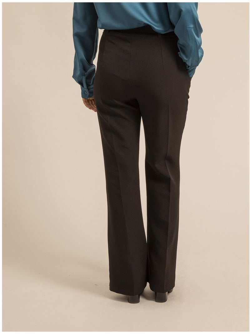 Pantalone taglio dritto ECAILLE Nero - Kiabi