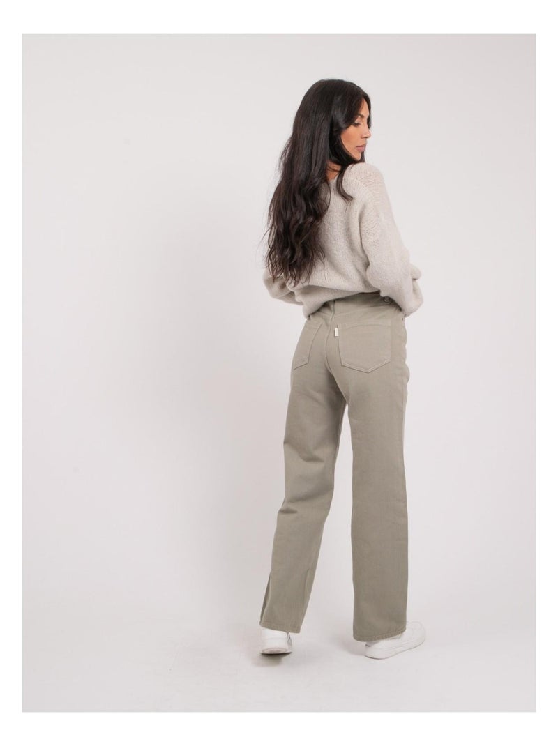 Pantalone taglio dritto ERAM Cachi - Kiabi
