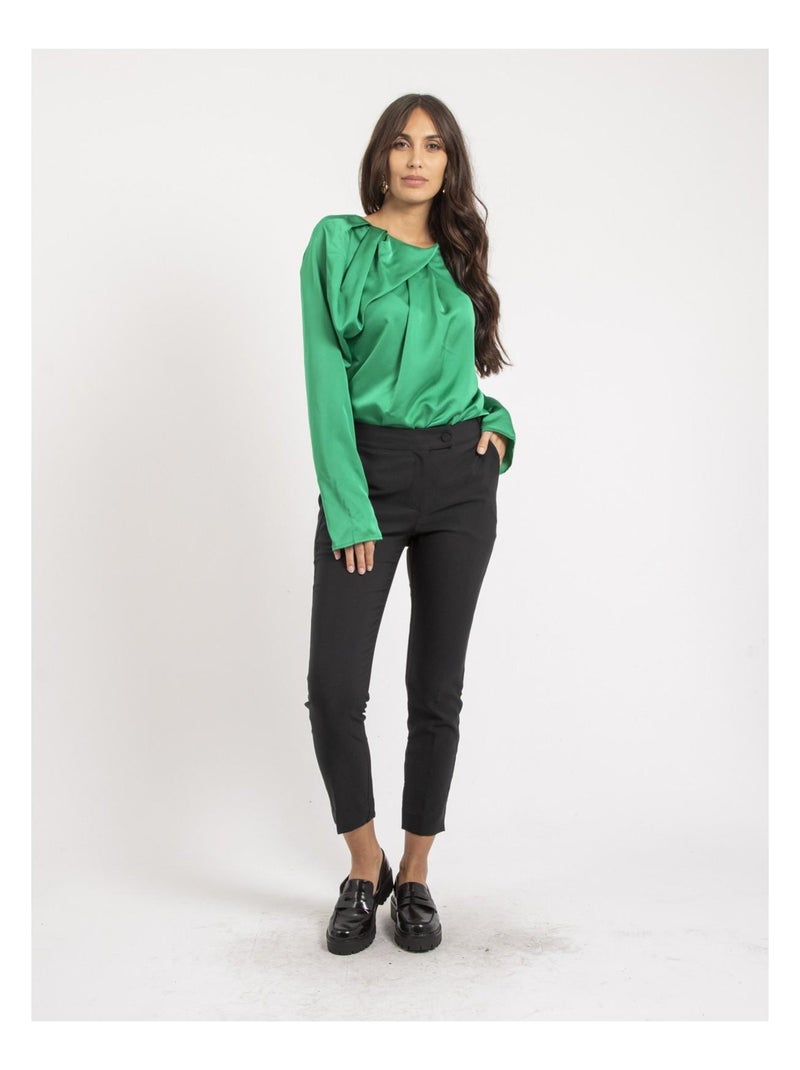 Pantalone tailleur ELBA Nero - Kiabi