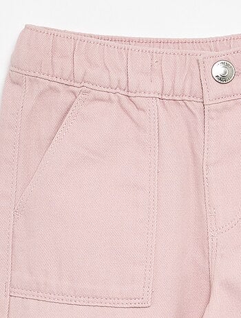 Pantalone wide leg - taglio aderente