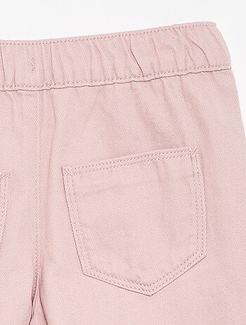 Pantalone wide leg - taglio aderente