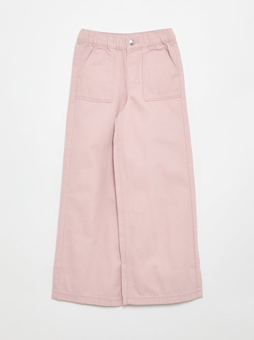 Pantalone wide leg - taglio aderente - Kiabi Pantalone wide leg - taglio aderente - Kiabi
