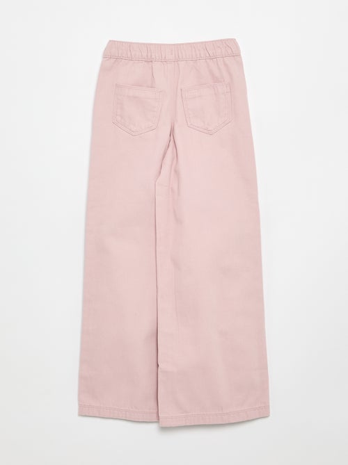Pantalone wide leg - taglio aderente - Kiabi Pantalone wide leg - taglio aderente - Kiabi