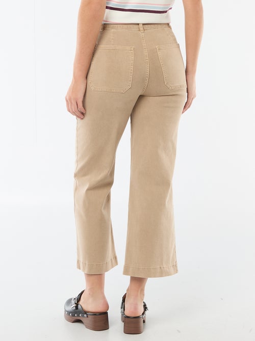 Pantalone wide leg colorato - Kiabi