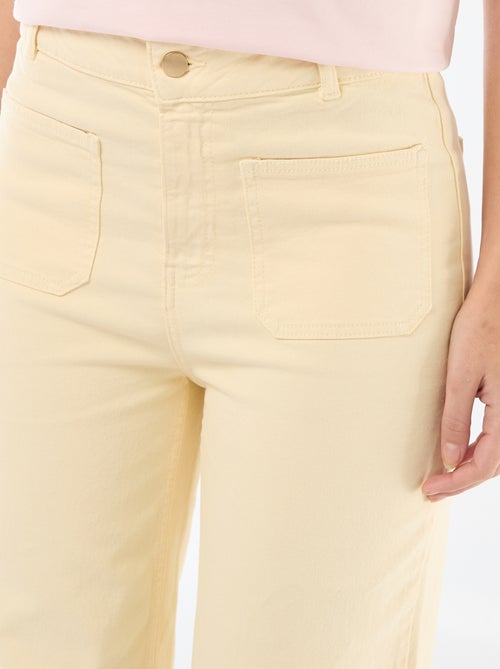 Pantalone wide leg colorato - Kiabi