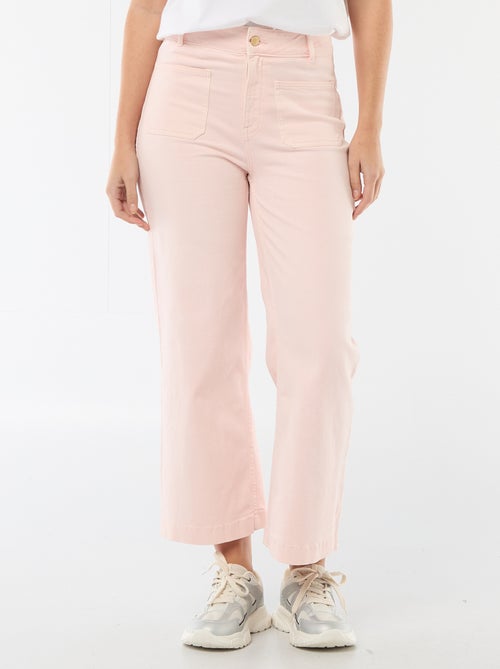 Pantalone wide leg colorato - Kiabi