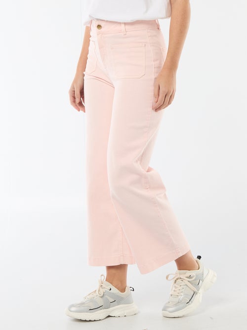 Pantalone wide leg colorato - Kiabi