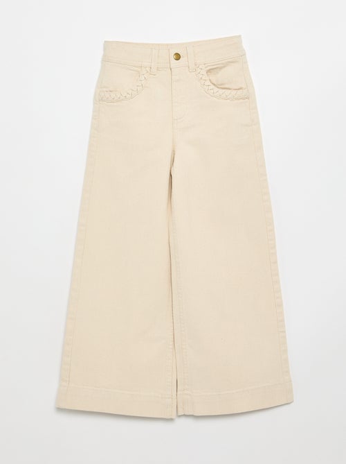 Pantalone wide leg fit / taglio ampio - Kiabi