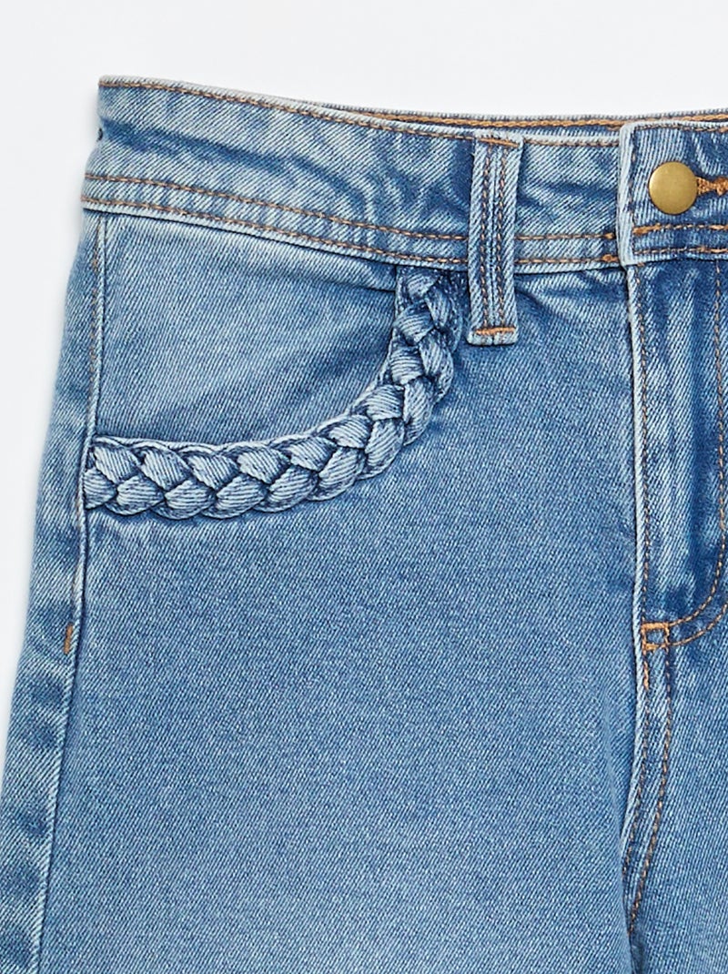 Pantalone wide leg fit / taglio ampio Blu - Kiabi