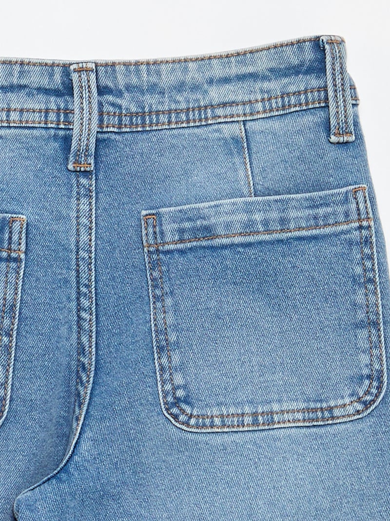 Pantalone wide leg fit / taglio ampio Blu - Kiabi