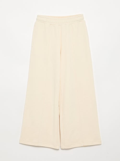 Pantalone wide leg tinta unita - Kiabi