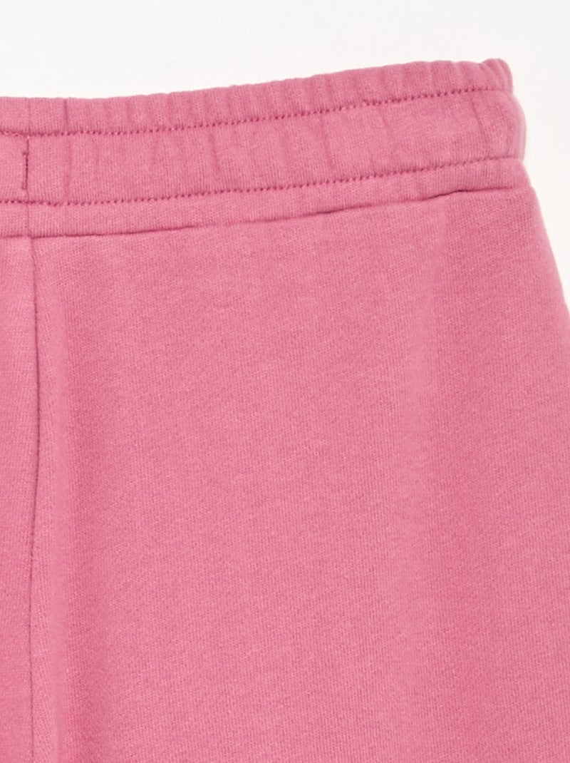 Pantalone wide leg tinta unita Rosa - Kiabi