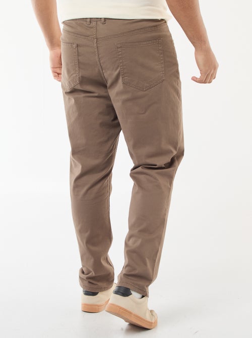 Pantaloni 5 tasche fitted L34 - Kiabi