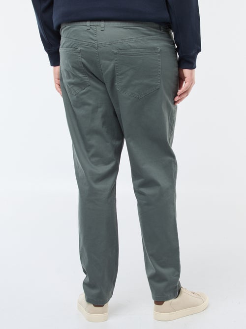Pantaloni 5 tasche fitted L34 - Kiabi