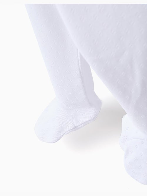 Pantaloni a 4 piedini in cotone brushed - Kiabi