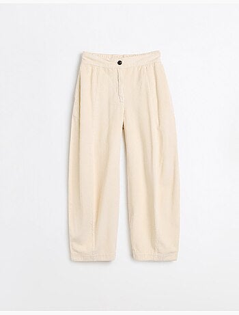 Pantaloni a canna di velluto a coste, mo fashion