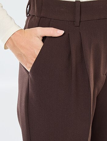 Pantaloni carota fluidi