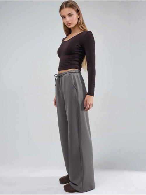 Pantaloni a costine con coulisse in vita busem - Kiabi Pantaloni a costine con coulisse in vita busem - Kiabi