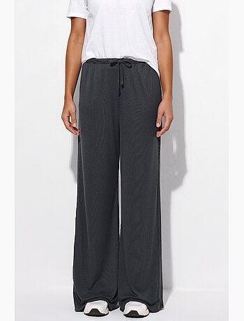 Pantaloni a gamba ampia con coulisse busem