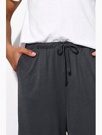 Pantaloni a gamba ampia con coulisse busem