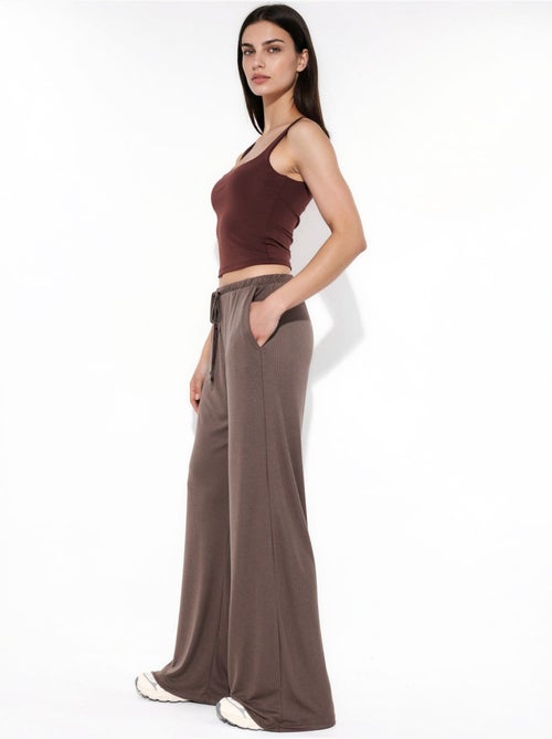Pantaloni a gamba ampia con coulisse busem - Kiabi