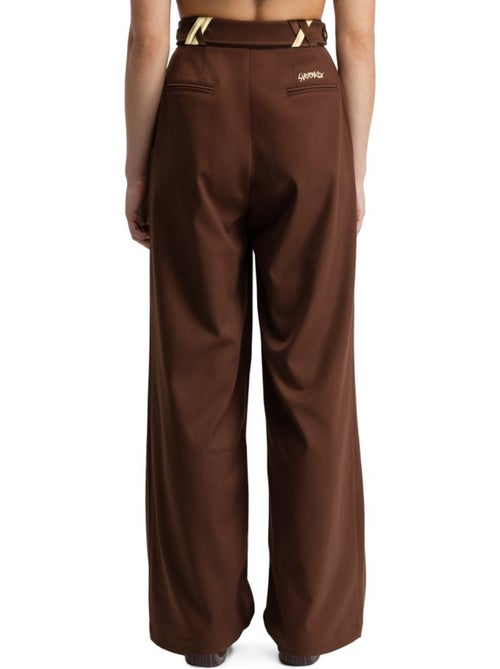 Pantaloni a gamba ampia con pieghe da donna donna aker-w - Kiabi Pantaloni a gamba ampia con pieghe da donna donna aker-w - Kiabi