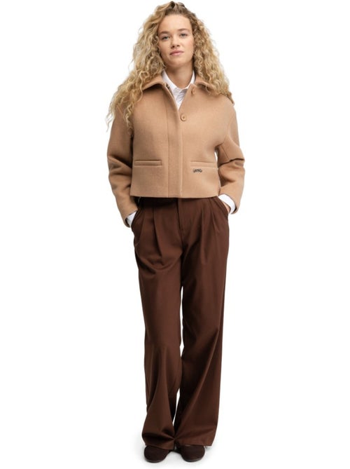 Pantaloni a gamba ampia con pieghe da donna donna aker-w - Kiabi Pantaloni a gamba ampia con pieghe da donna donna aker-w - Kiabi