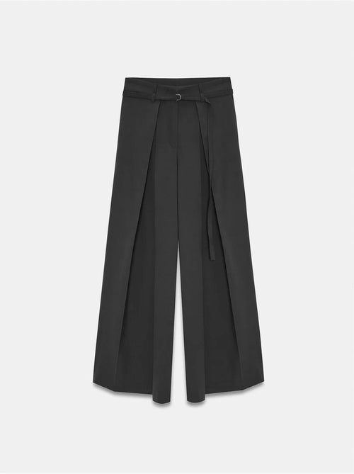 Pantaloni a gamba ampia con pieghe dilvin - Kiabi